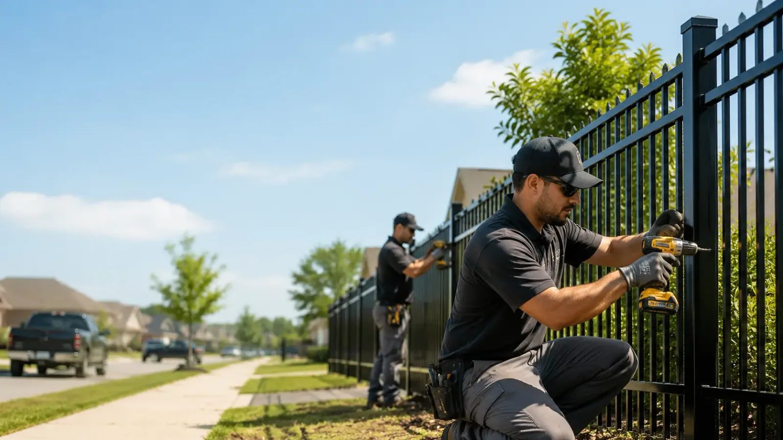 Metal Fence Installation in Brookfield, IL